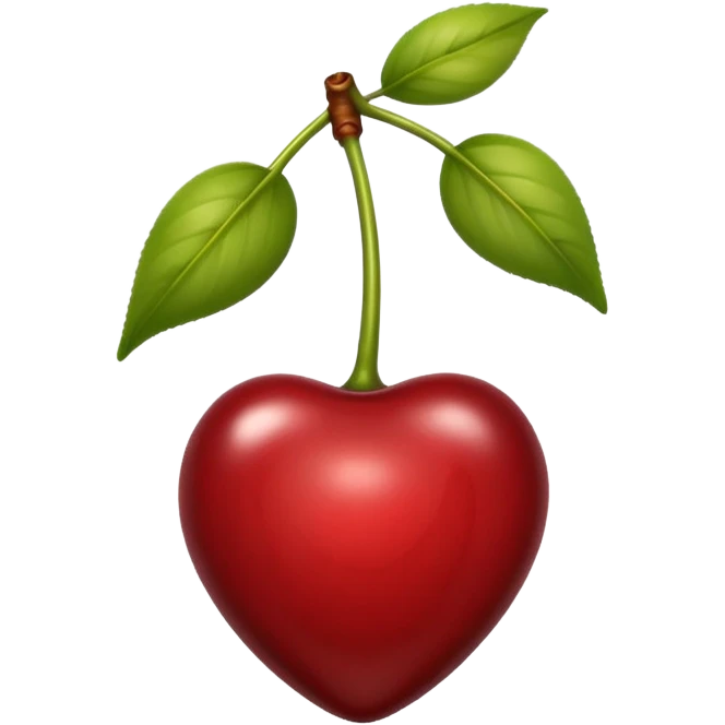 a cherry seed emoji