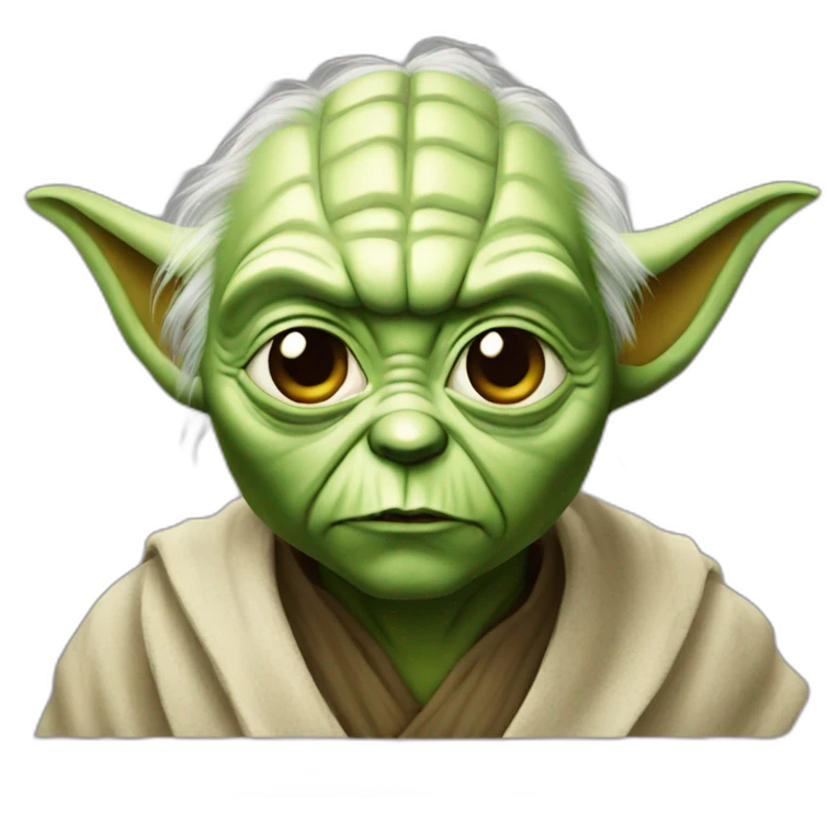 Visage Yoda emoji