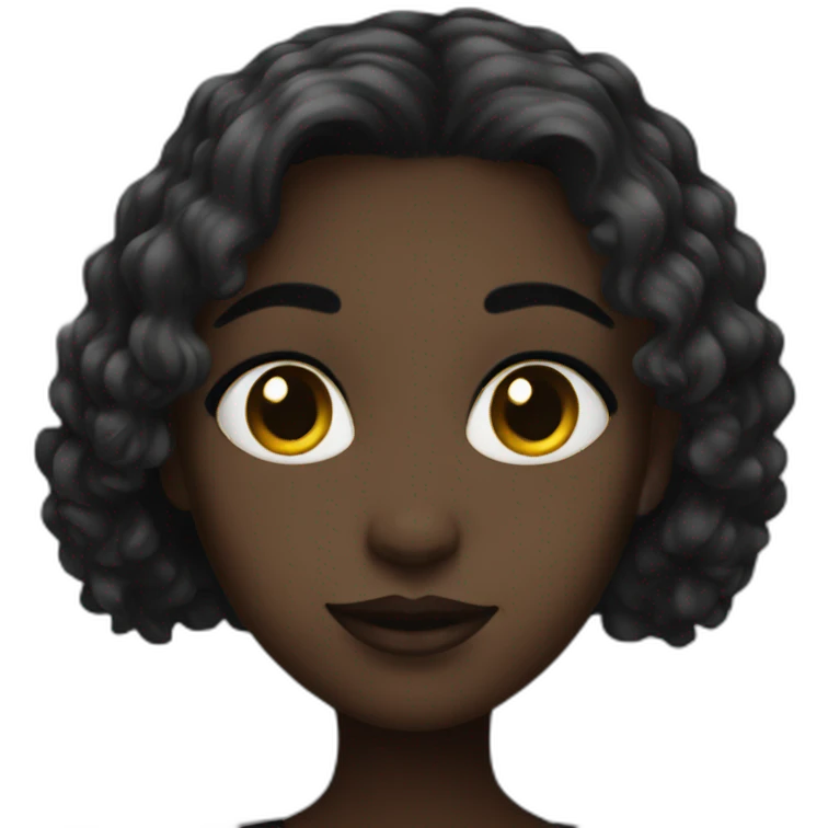 Dark feminine girl emoji