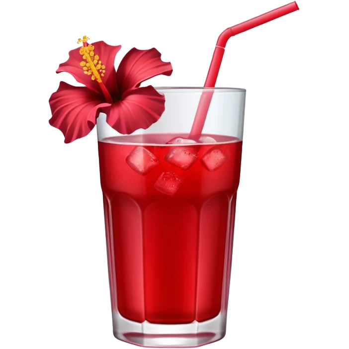 make hibiscus juice emoji