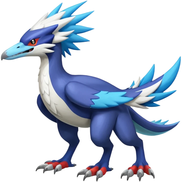 Nargacuga-Sergal-Silvally-Latios-fusion, full body  emoji