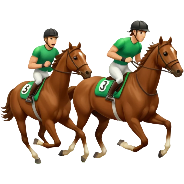 gallop race emoji