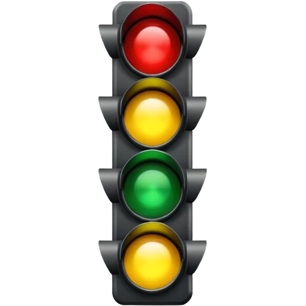 horizontal traffic light emoji