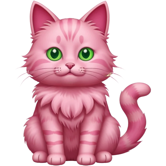 pink cat emoji