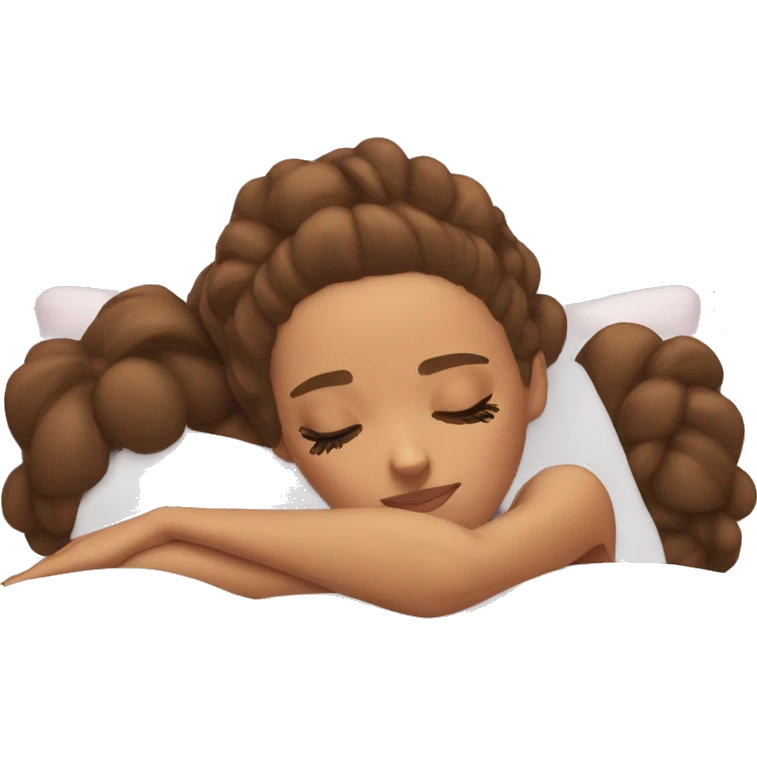 Ariana Grande sleeping emoji