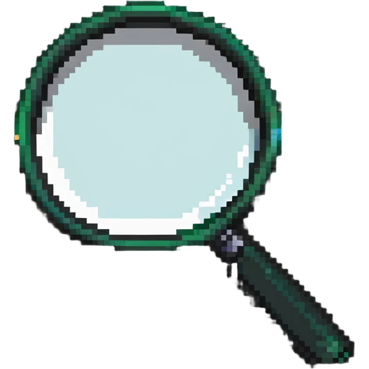 magnifying glass emoji
