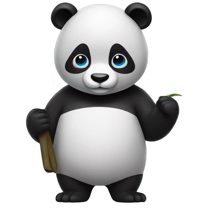 panda holding the discord partnership emoji emoji