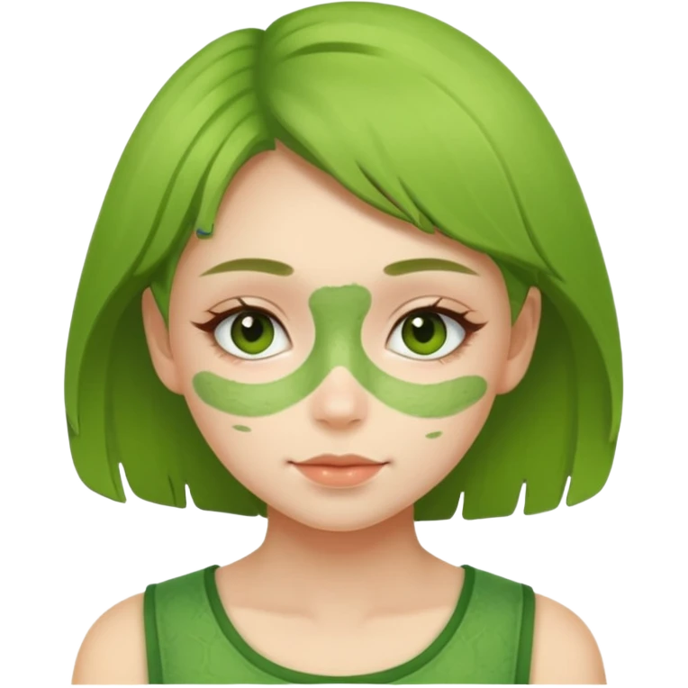Matcha girl emoji
