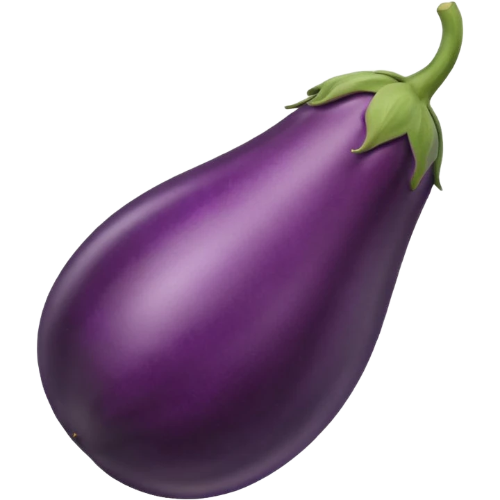 Veiny looking eggplant emoji