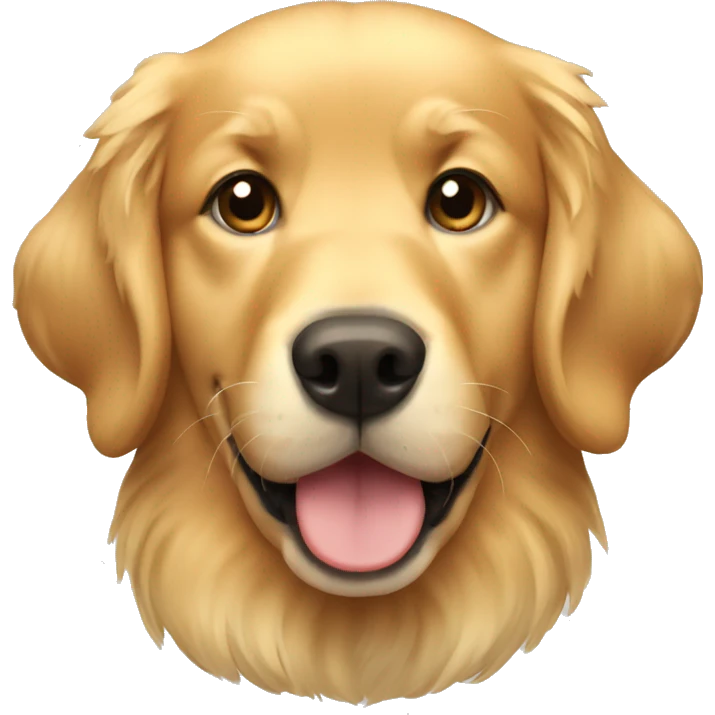 golden retriever  emoji