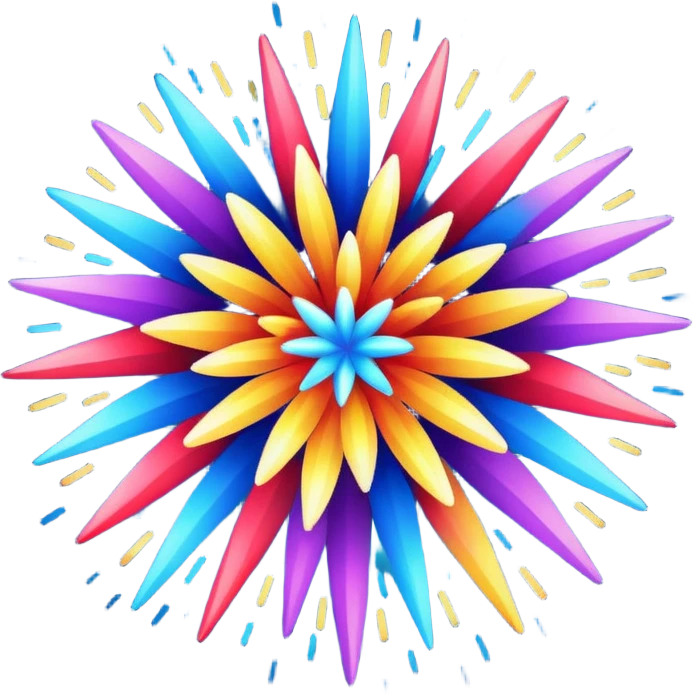 carnival firework burst emoji