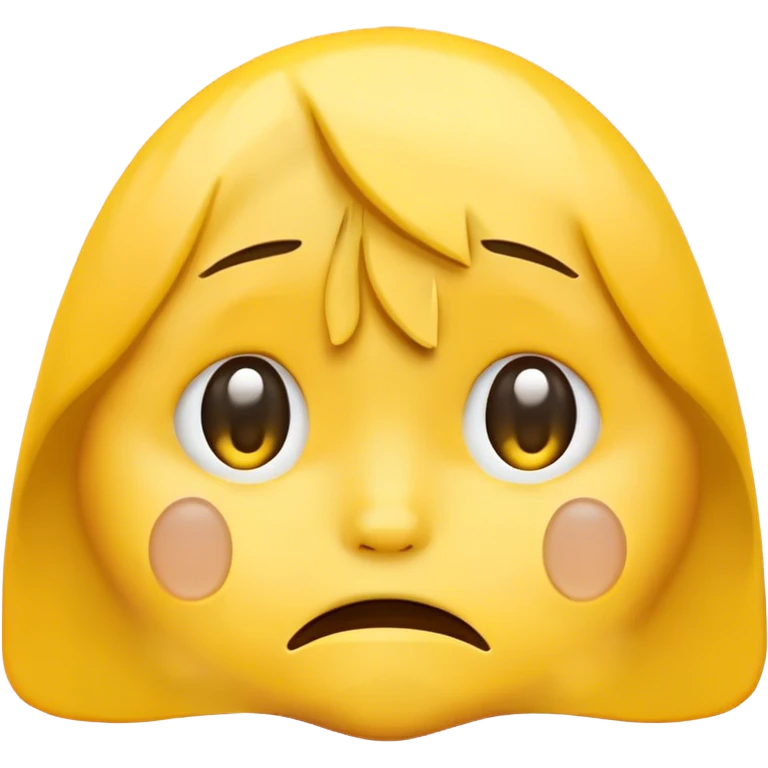 A sad emoji expression emoji