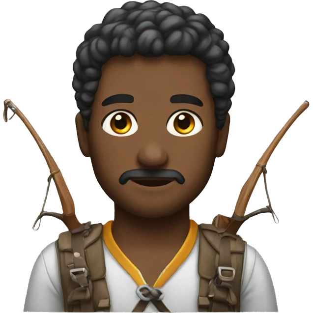 portrait of a bow enthusiast emoji