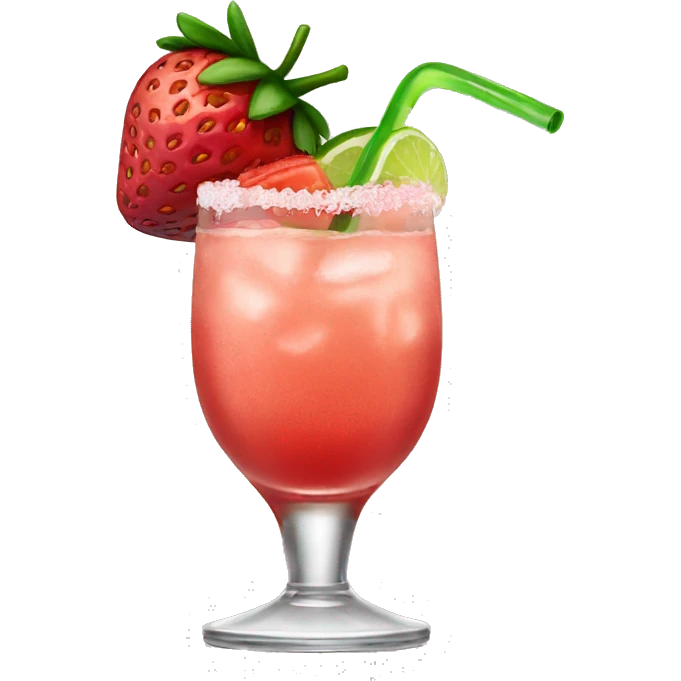 Strawberry Margarita emoji