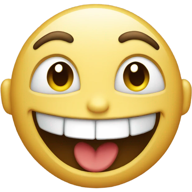 Big smile emoji