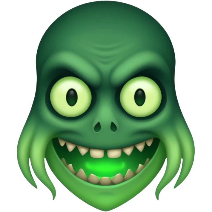 An undescribable horror emoji