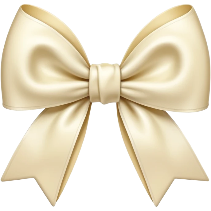 vanilla ribbon bow emoji