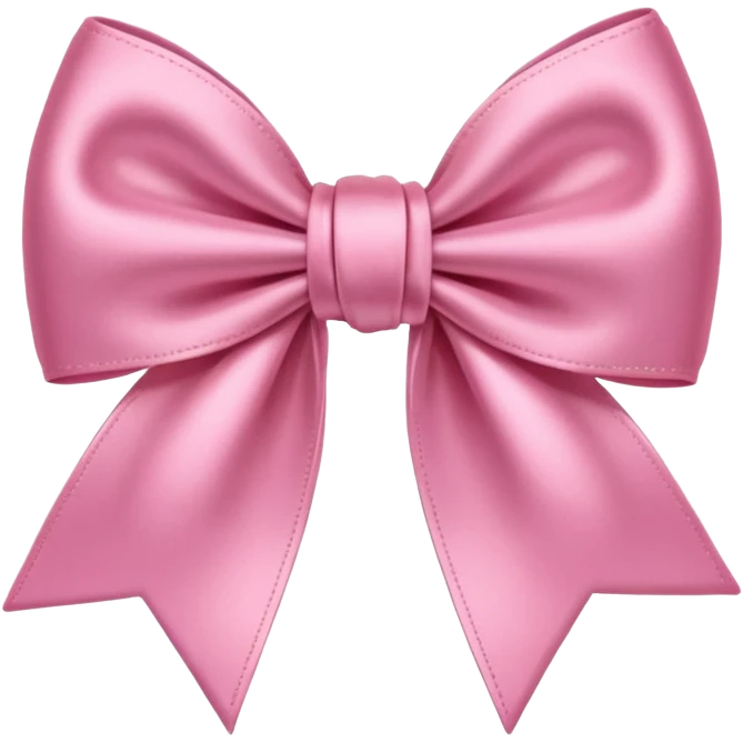 bow pink emoji