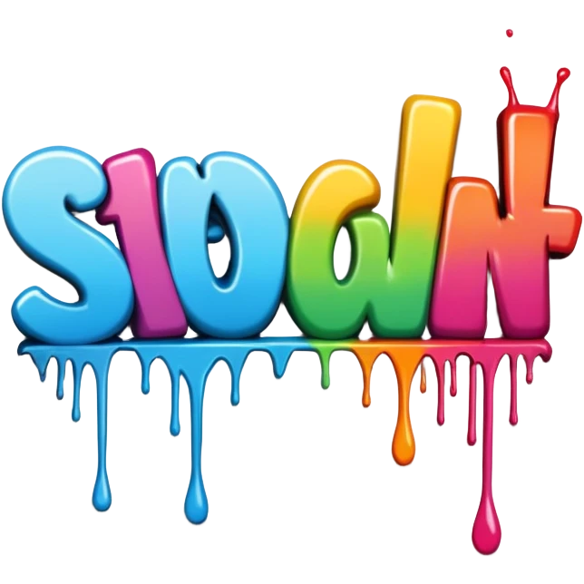 graffiti of the word  sit down  emoji