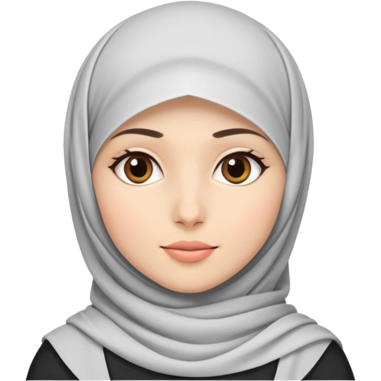 دختری محجبه که تبلیغ حجاب میکند emoji