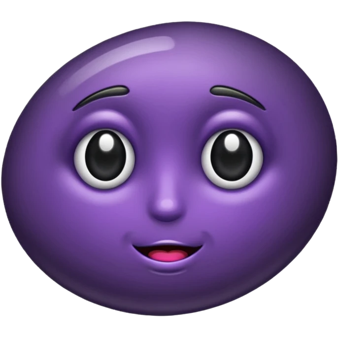 Siyah zeytin emoji