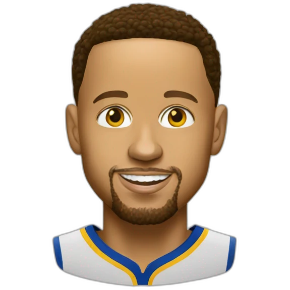 Steph curry head emoji