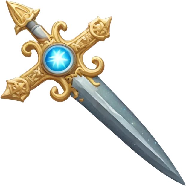 space cross dagger emoji