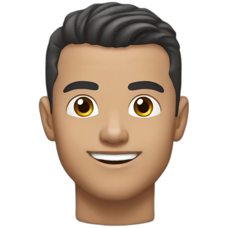 Messiyle sarılan ronaldo emoji
