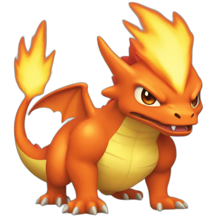 dracaufeu pokemon feu emoji