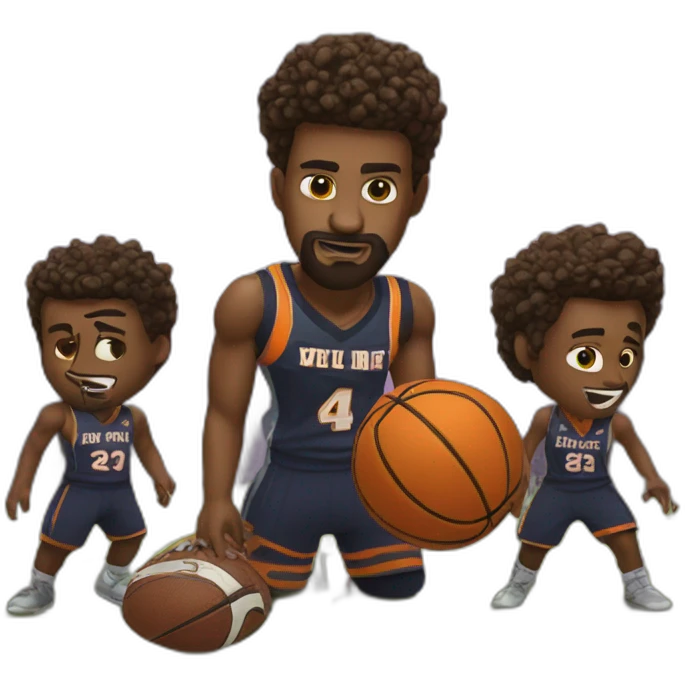 duel with a new team of players in the final quarter emoji