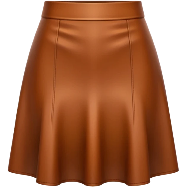 brown leather tight skirt emoji emoji