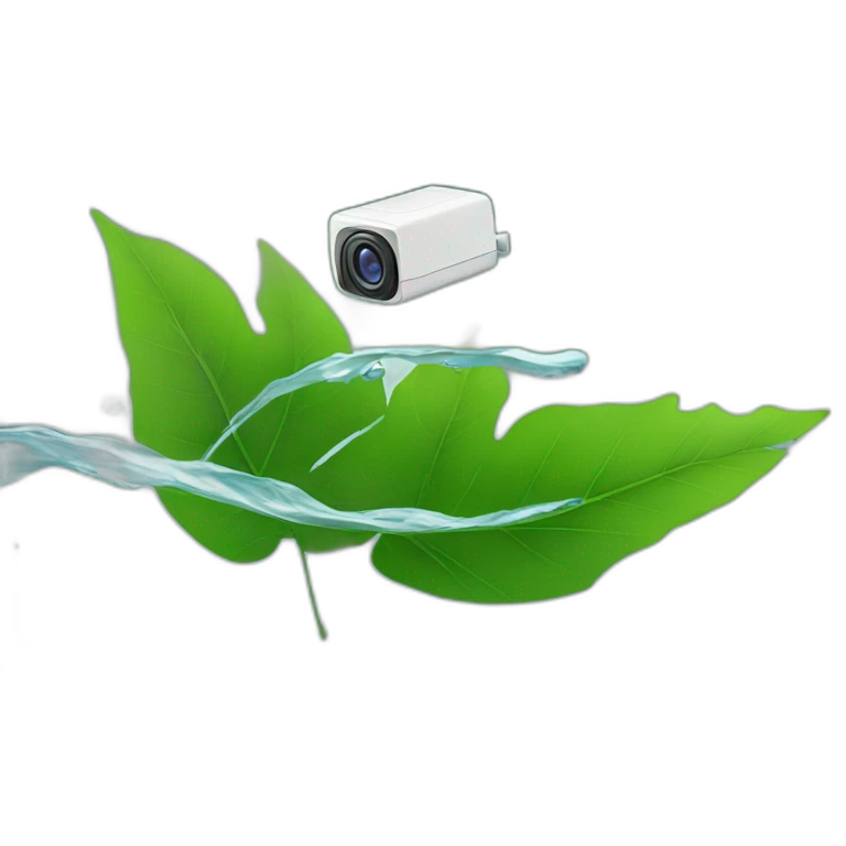 security-ptz-camera-and-leaf-floating-on-water-block emoji