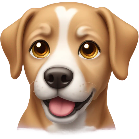 Dog with heart eyes  emoji