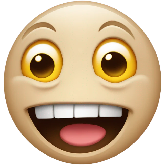 Mad happy emoji