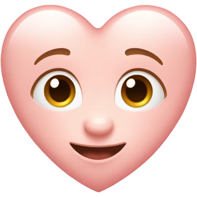 baby pink heart emoji