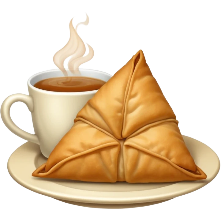 samosa + Chai (TEA) emoji