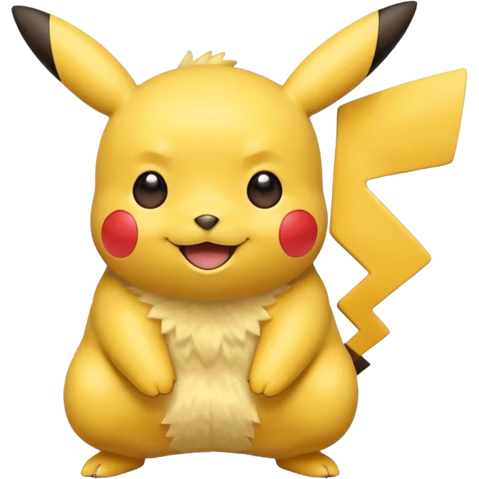 Create a Pikachu  emoji