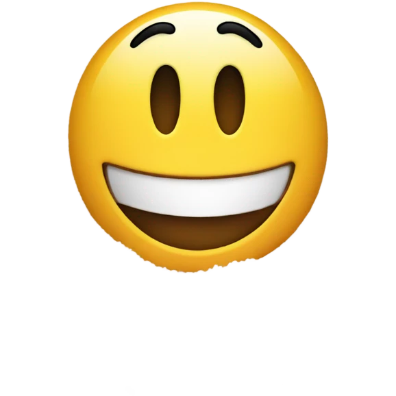 Happy emoji with a pile of salt emoji