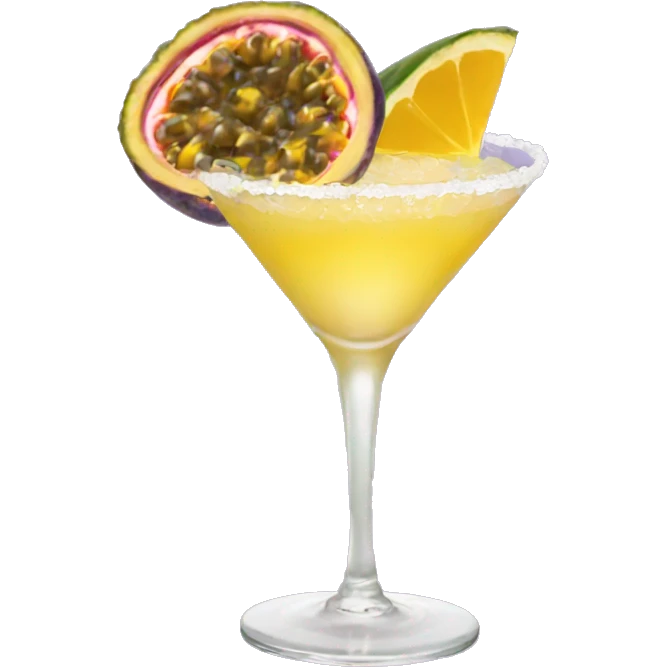 Passionfruit margarita emoji
