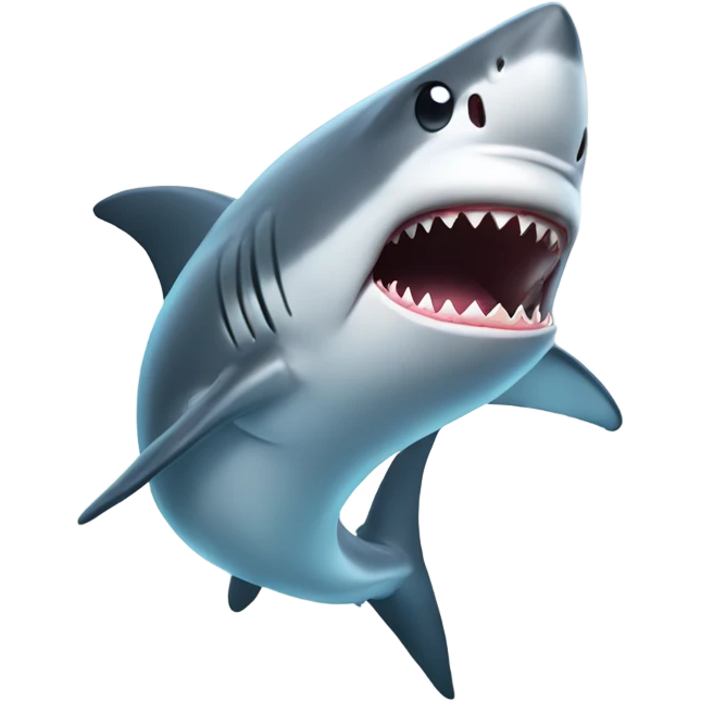 Shark farting  emoji