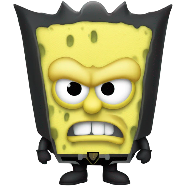 spongebob as batman emoji