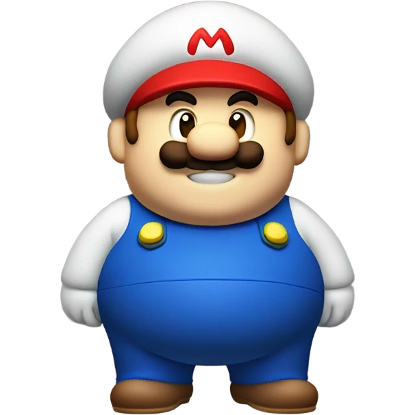 Fat mario Body emoji