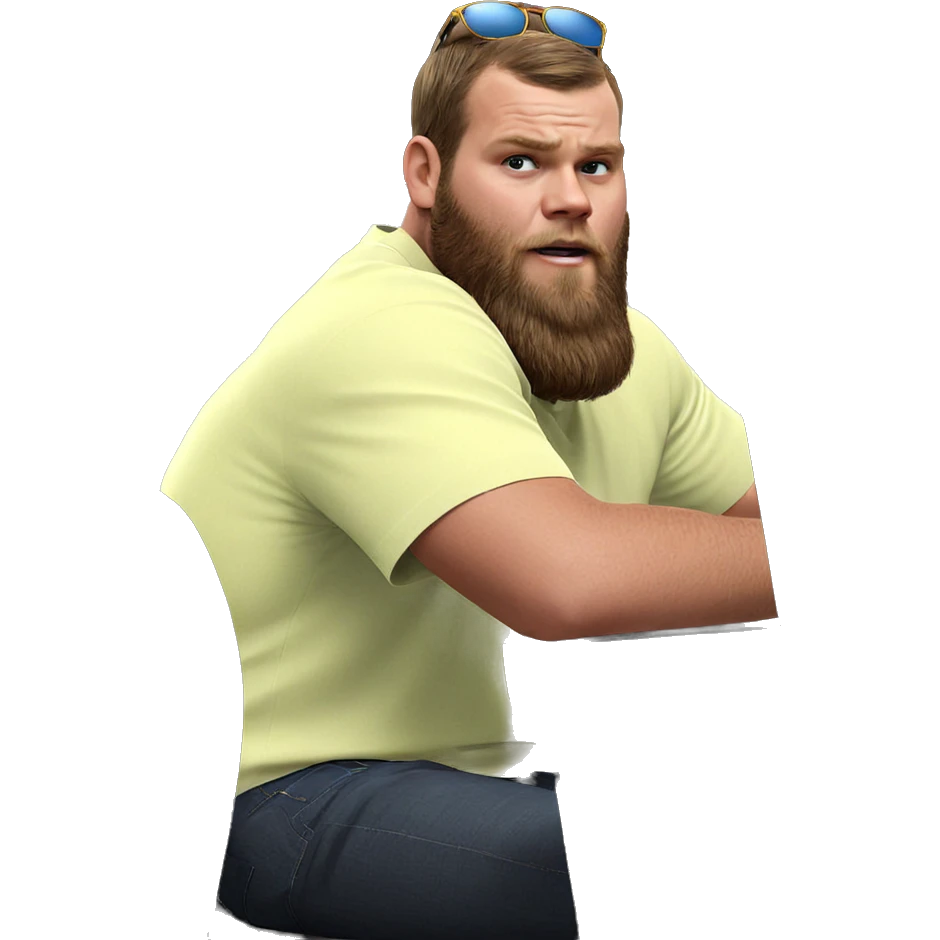 indoor solo male fashion meme emoji