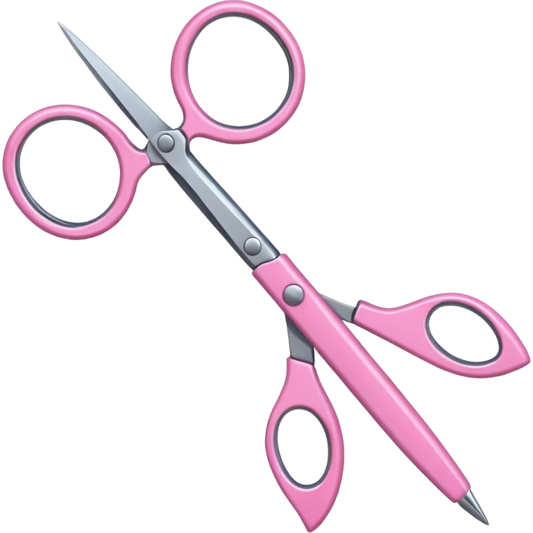 scissor pink emoji