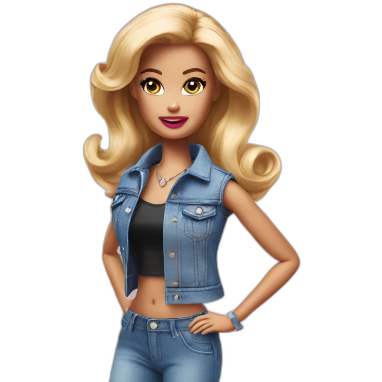 bad barbie emoji