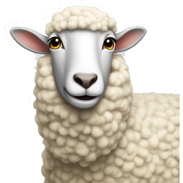 Show sheep emoji