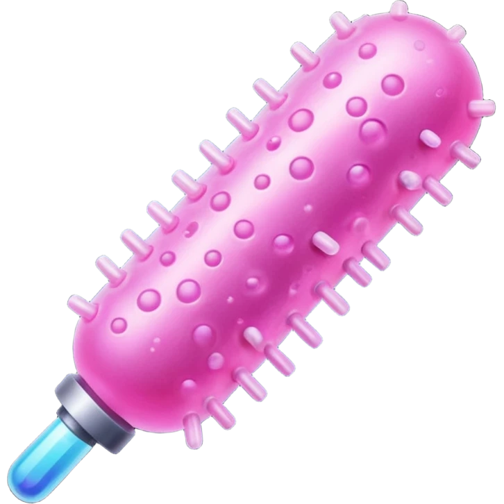 pink bacteria emoji