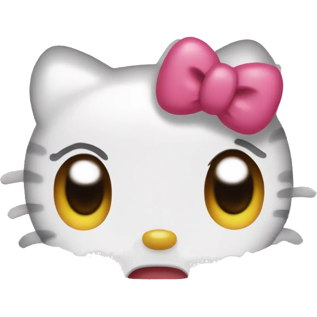 hello kitty heart eyes emoji