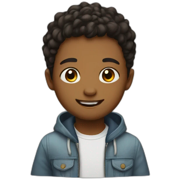 cute kid emoji