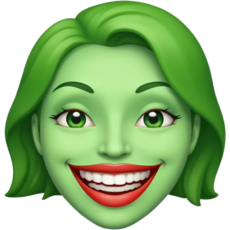 Aguacate con labios grabdes emoji